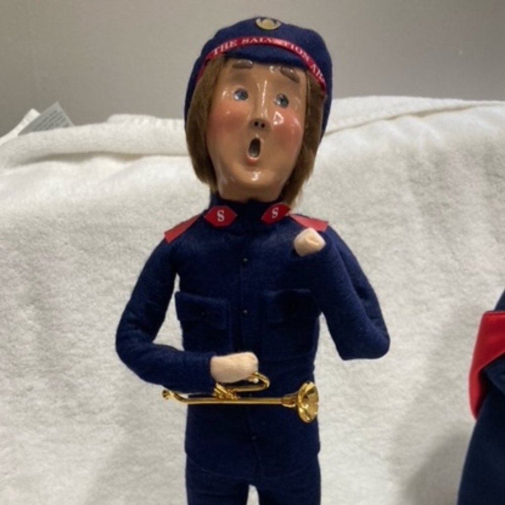 Byers Choice Salvation Army Caroler-Man with Trumpet